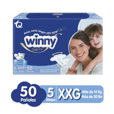 Pañales Winny Gold etapa 5/XXG x 50 Unds